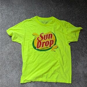 Savvy Neon Yellow SunDrop Graphic Tee
